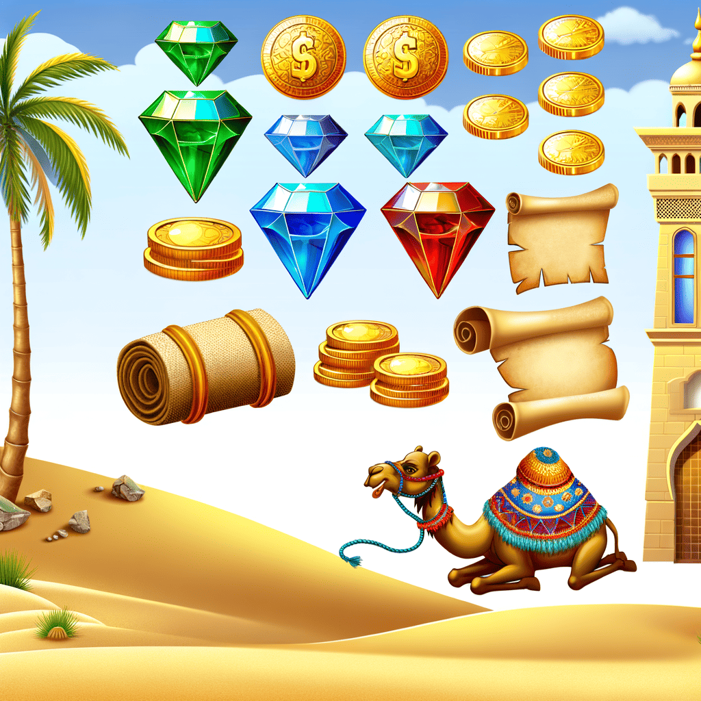 Desert Treasures Arabic game cover